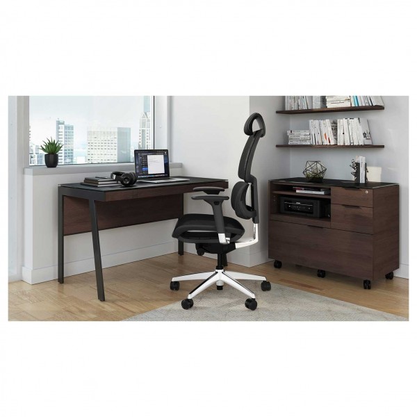 BDI Sigma 6903 Compact Desk, Sepia