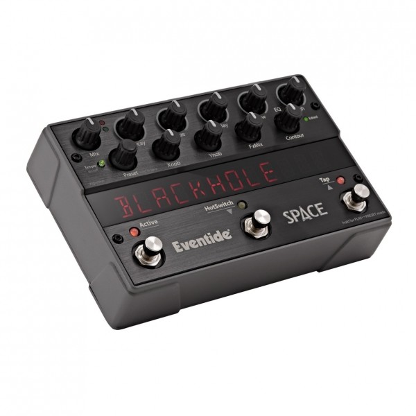 Eventide Blackhole Reverb Pedal - Angled