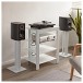 Fisual Hi-Fi Rack, Gloss White. LS (2)