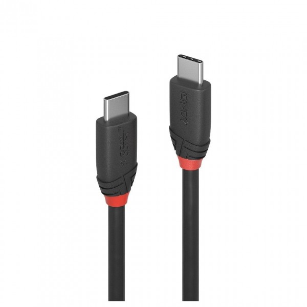 Lindy USB 3.2 Type C to C Cable 3A, 1m - Connectors