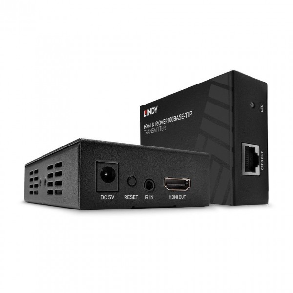 Lindy HDMI & IR over 100Base-T IP Extender - Pair