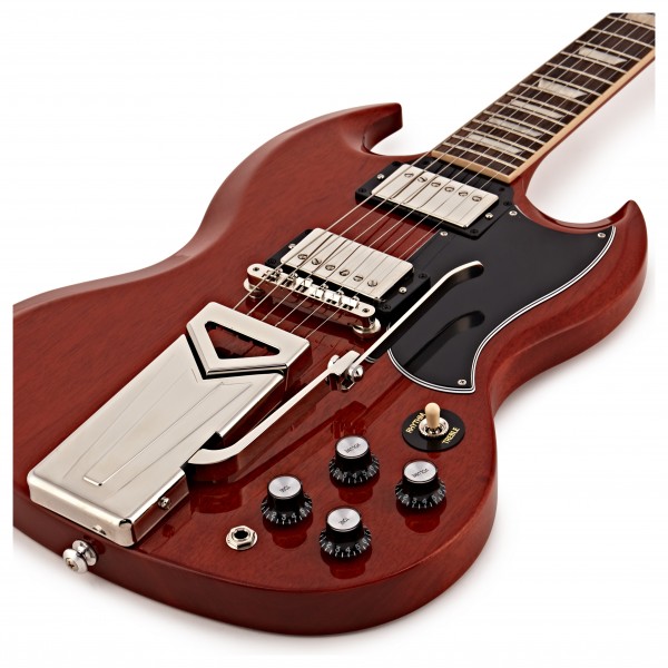 Gibson SG Standard 61 Sideways Vibrola, Vintage Cherry | Gear4music
