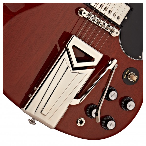 Gibson SG Standard 61 Sideways Vibrola, Vintage Cherry at Gibson SG Standard 61 Sideways Vibrola, Vintage Cherry at