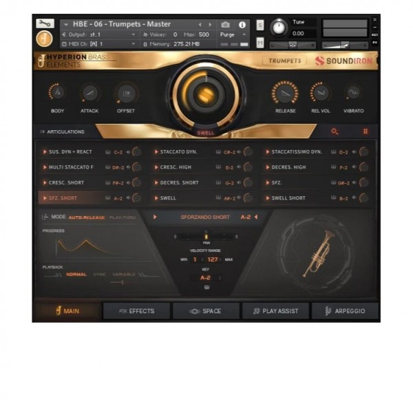 Soundiron Hyperion Brass Elements - Main