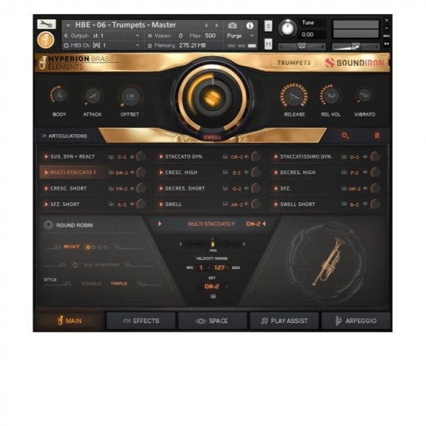 Soundiron Hyperion Brass Elements