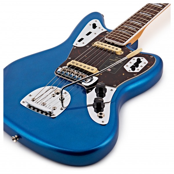 Fender 60th Anniversary Jaguar, Lake Placid Blue at Gear4music