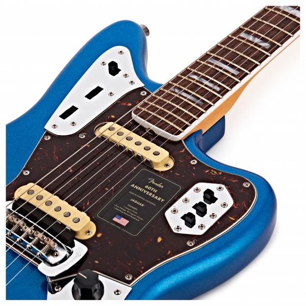 Fender 60th Anniversary Jaguar, Lake Placid Blue at Gear4music