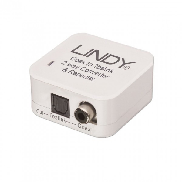 Lindy TosLink (Optical) and Coaxial Bi-directional Converter