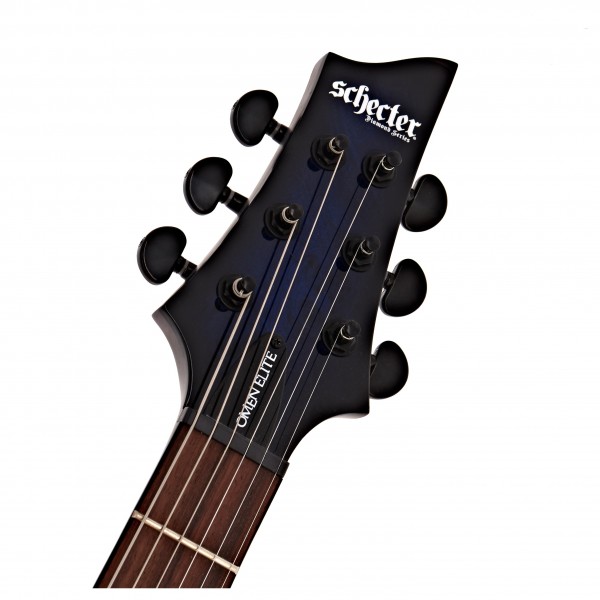 Schecter Omen Elite-6, See-Thru Blue Burst