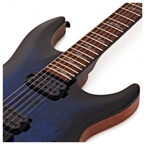 Schecter Omen Elite-6, See-Thru Blue Burst