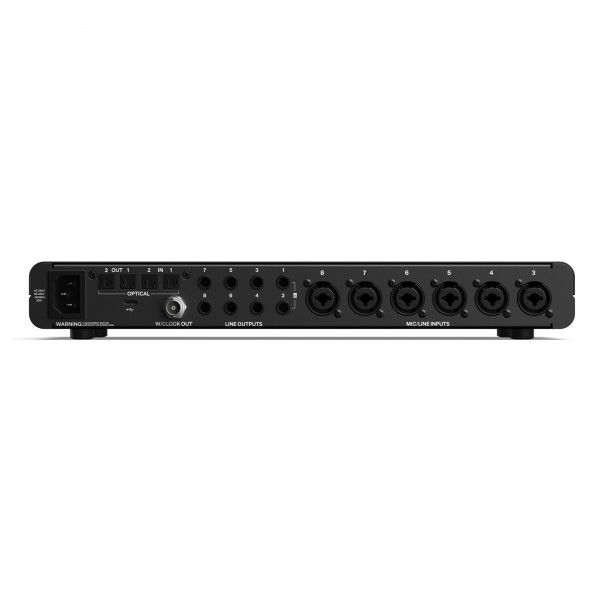 Audient EVO 16 USB Audio Interface - Rear
