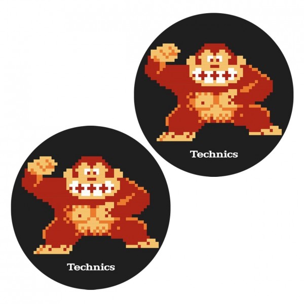 Technics Slipmat Donkey Kong - Pair