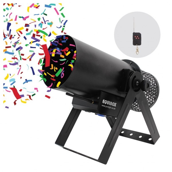 Equinox Confetti Burst Confetti Cannon - complete image