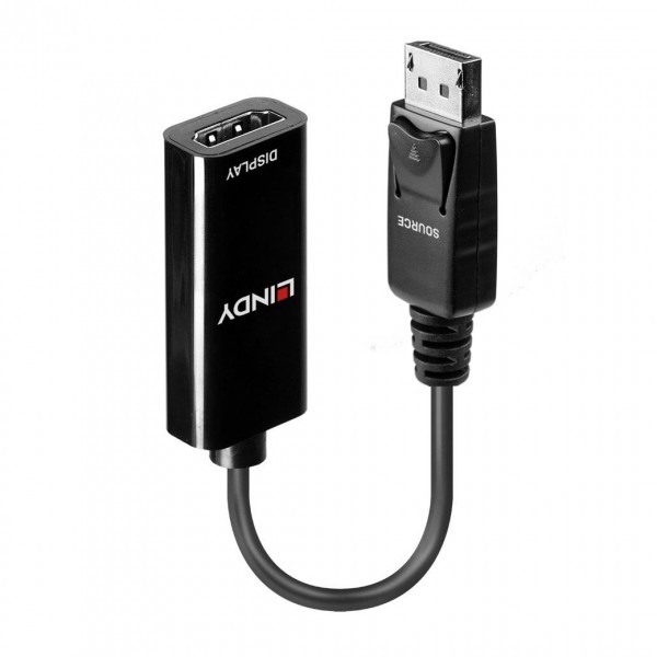 Lindy DisplayPort 1.2 to HDMI 4K Passive Adapter - Angled