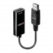 Lindy DisplayPort 1.2 to HDMI 4K Passive Adapter - Angled