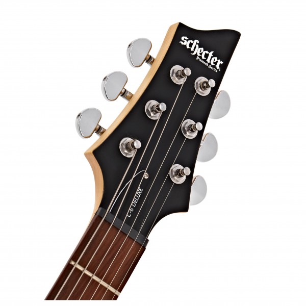 Schecter C-6 Deluxe, Satin Black