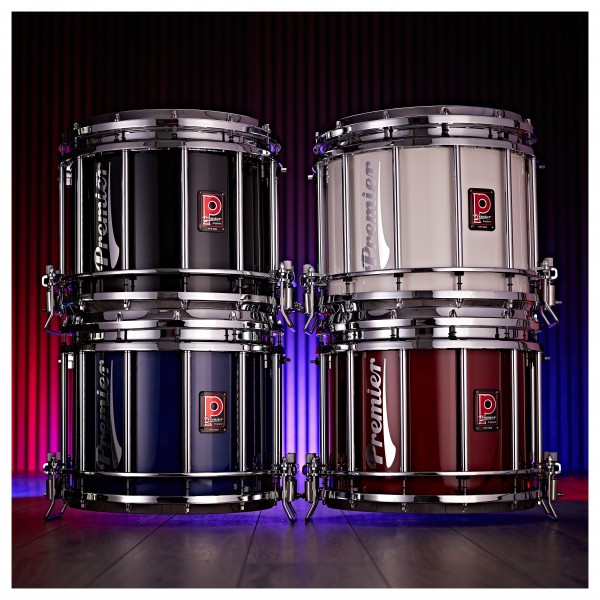 Premier Marching HTS 800 14" x 12" Snare Drum, Sapphire