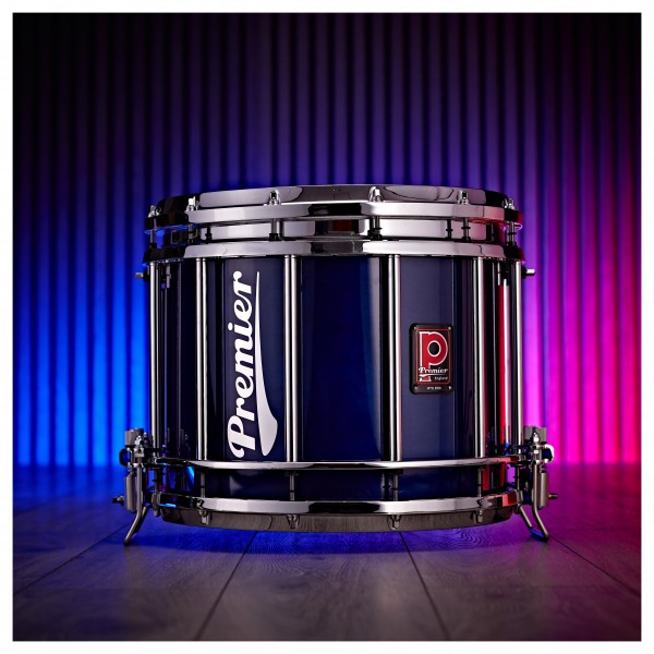 Premier Marching HTS 800 14" x 12" Snare Drum, Sapphire