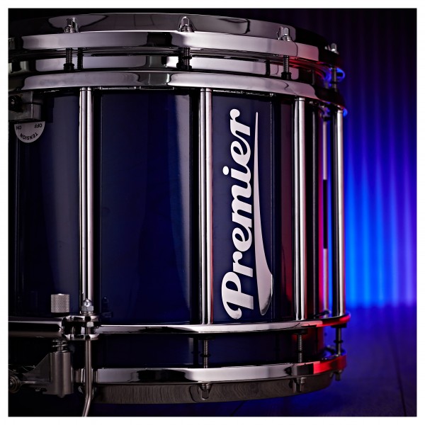 Premier Marching HTS 800 14" x 12" Snare Drum, Sapphire