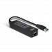 Lindy USB 3.0 Hub & Gigabit Ethernet Converter - angle