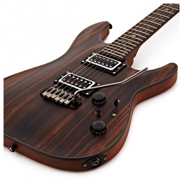 Schecter C-1 Exotic Trem, Ebony