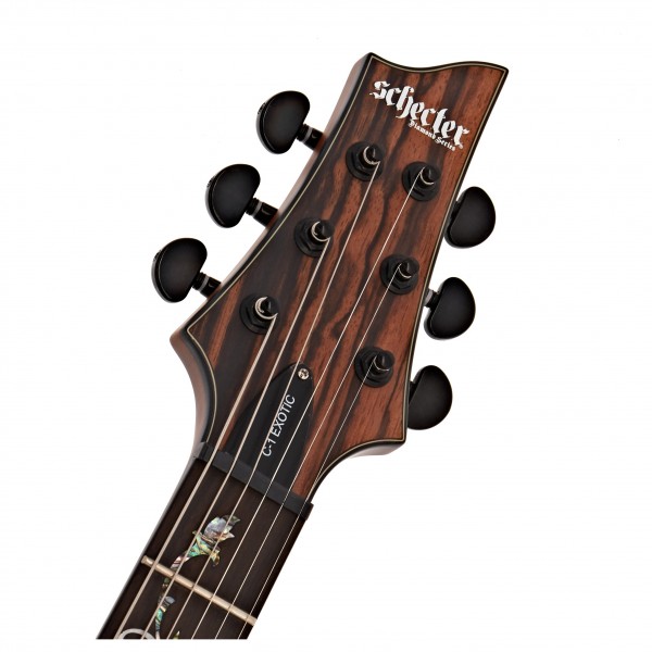 Schecter C-1 Exotic Trem, Ebony