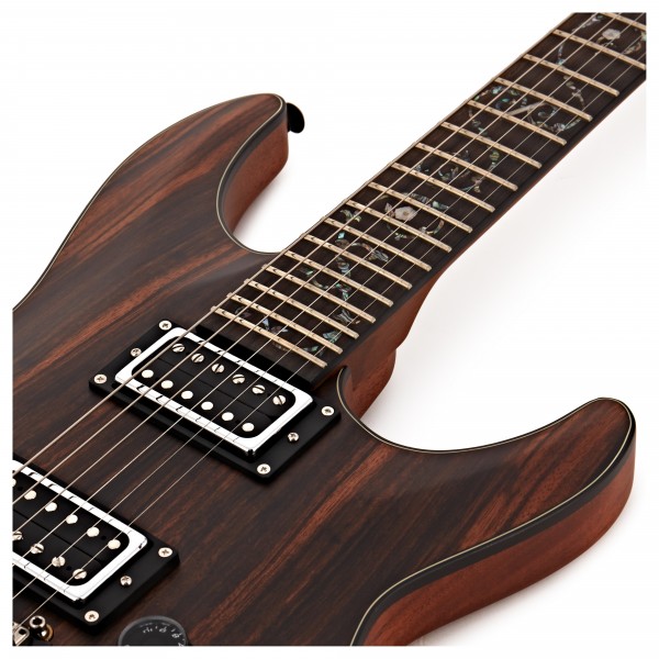 Schecter C-1 Exotic Trem, Ebony