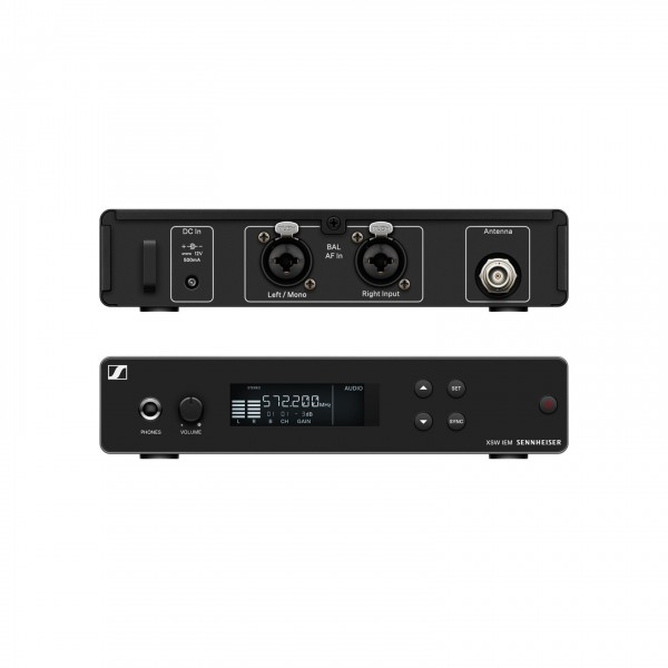 Sennheiser XSW IEM SET Wireless In-Ear Monitor System, E Band - Transmitter, Front and Back without Antenna