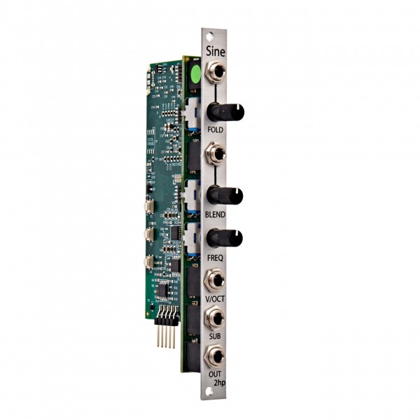 2hp Sine VCO with Sub and Wavefolding (2HP)