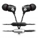 V-Moda ZN In-Ear Headphones, 3 Button Remote - Front with Controls