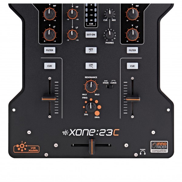 Allen & Heath Xone: 23C DJ Mixer with Soundcard at Gear4music