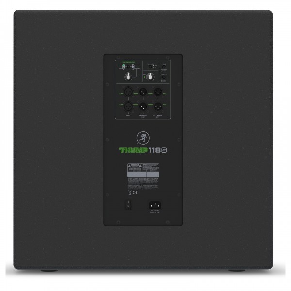 Mackie Thump118S 18" Active Subwoofer - Rear