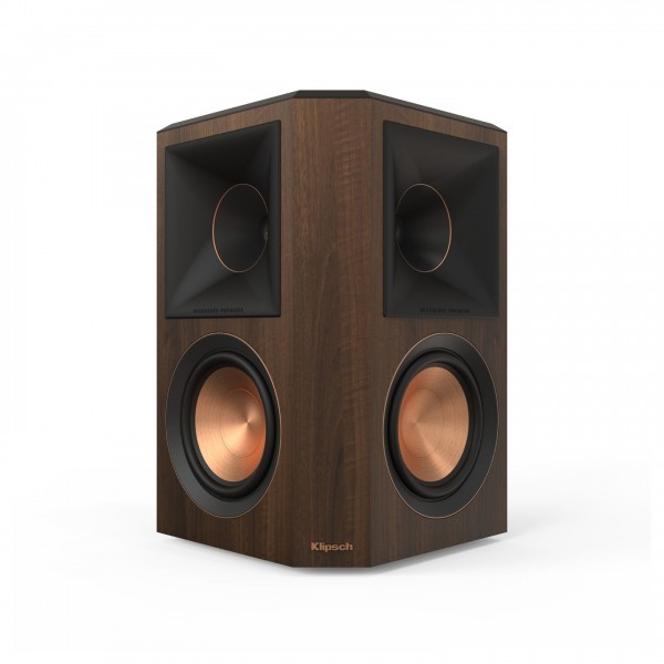 Klipsch RP-502S MKII Dipole Surround Speakers (Pair), Walnut