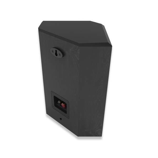 Klipsch RP-502S MKII Dipole Surround Speakers (Pair), Ebony from behind with wall attachment