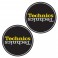 Technics Slipmat Duplex 4: Silver/Żółte lustro na czarnym tle