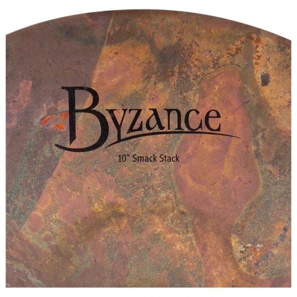 Meinl Byzance Vintage Smack Stack, 10 Inch, 12 Inch & 14 Inch - 10'' logo detail