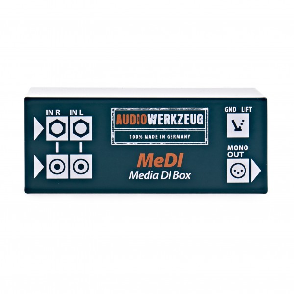 Audiowerkzeug MeDI Passive DI Box for PC, laptops and Media Devices