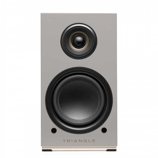 Triangle AIO Twin Bookshelf Speakers Left Speaker Linen Grey
