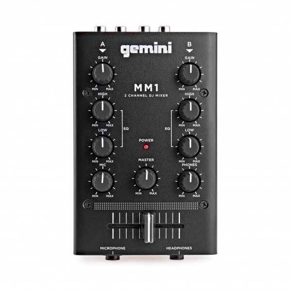 Gemini MM1 Two-Channel Compact Mixer