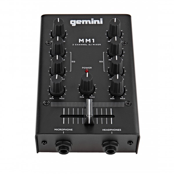 Gemini MM1 2チャンネル DJミキサー GEMINI ( ジェミナイ ) MM1 2chポータブルDJミキサー 送料無料