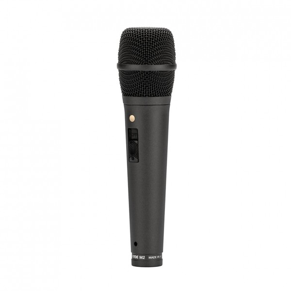 Rode M2 Vocal Condenser Microphone, Black - Angled