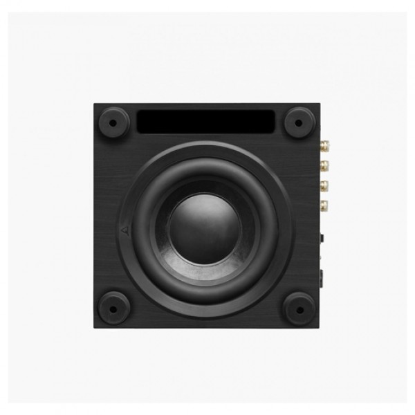Triangle Thetis 340 Subwoofer Black Ash Bottom Angle