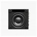 Triangle Thetis 340 Subwoofer Black Ash Bottom Angle