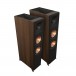 Klipsch RP-8060FA MKII Atmos Floorstanding Speakers (Pair), Walnut