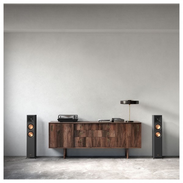 Klipsch RP-5000F mkII Floorstanding Speakers (Pair), Ebony lifestyle image 1