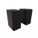 Klipsch RP-500M MKII Bookshelf Speaker (Pair), Ebony from above with magnetic grilles