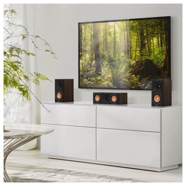Klipsch RP-500M MKII Bookshelf Speaker (Pair), Walnut lifestyle image 1