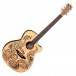 Luna Henna Dragon Electro Acoustic, Satin Natural