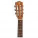 Luna High Tide Exotic Mahogany Electro Nylon, Satin Natural headstock