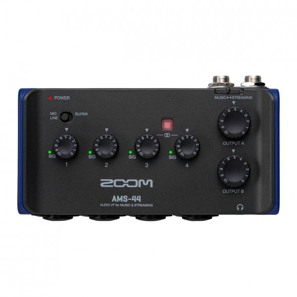 AMS-44 Music and Livestreaming Audio Interface - Top